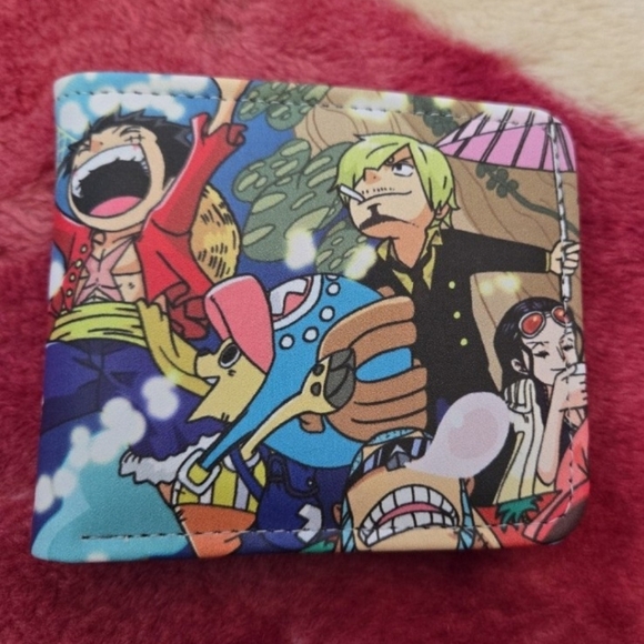Shonen Jump Other - New one piece anime manga leather wallet
